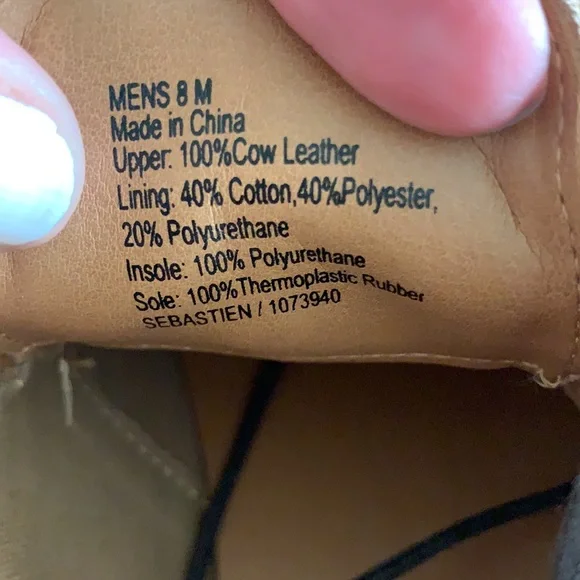 Aldo men’s 100%cow leather shoes - Picture 7 of 8